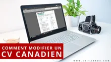 modifier un CV canadien avec word